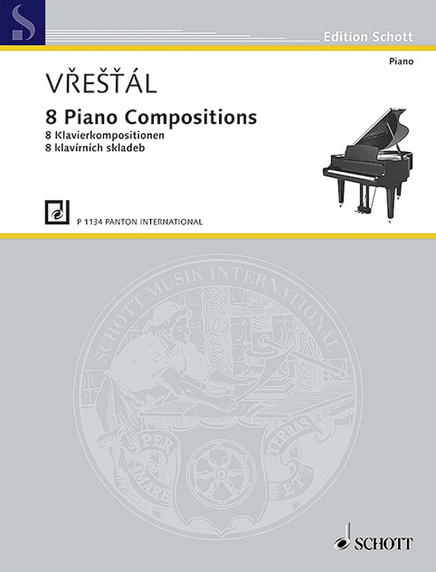 Tiskovina GEDENKBUCH PIANO JIRI VRESTAL