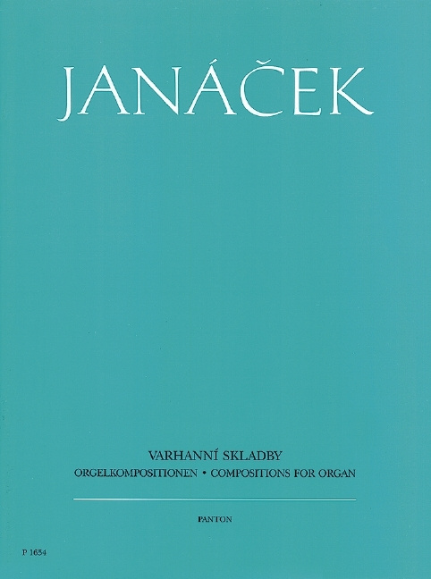 Printed items ORGAN COMPOSITIONS ORGUE LEOS JANACEK