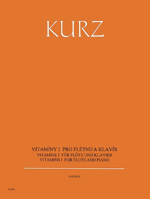 Materiale tipărite VITAMINE I FLUTE TRAVERSIERE IVAN KURZ