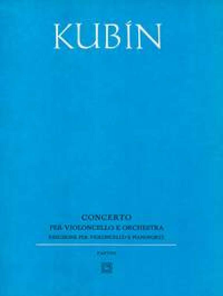 Knjiga CONCERTO RUDOLF KUBIN