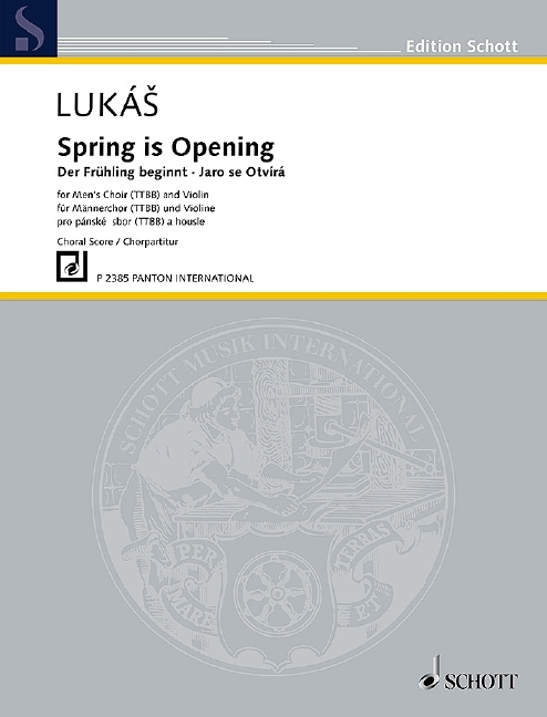 Drucksachen SPRING IS OPENING -PARTITION+PARTIES SEPAREES ZDENEK LUKA?