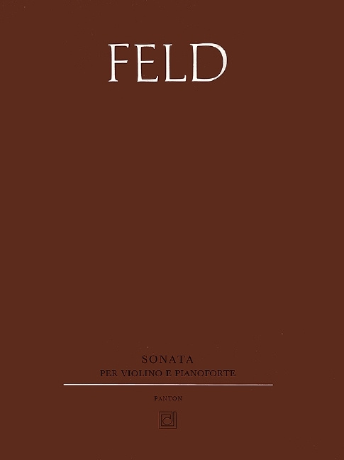 Printed items SONATA VIOLON JINDRICH FELD