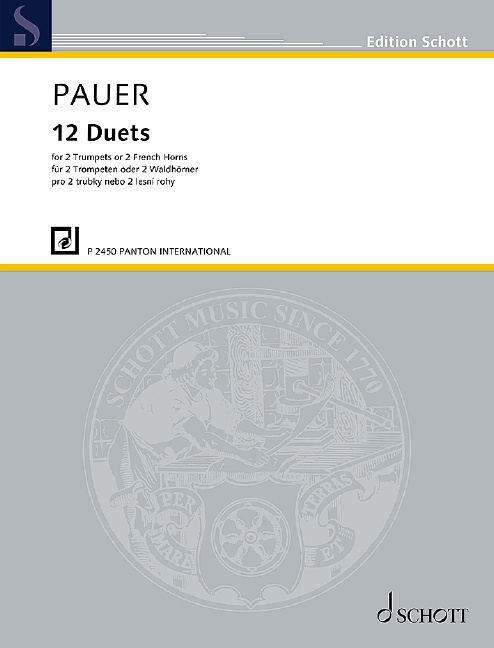 Printed items TWELVE DUOS JIRI PAUER