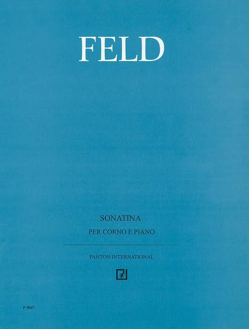 Materiale tipărite SONATINA COR JINDRICH FELD