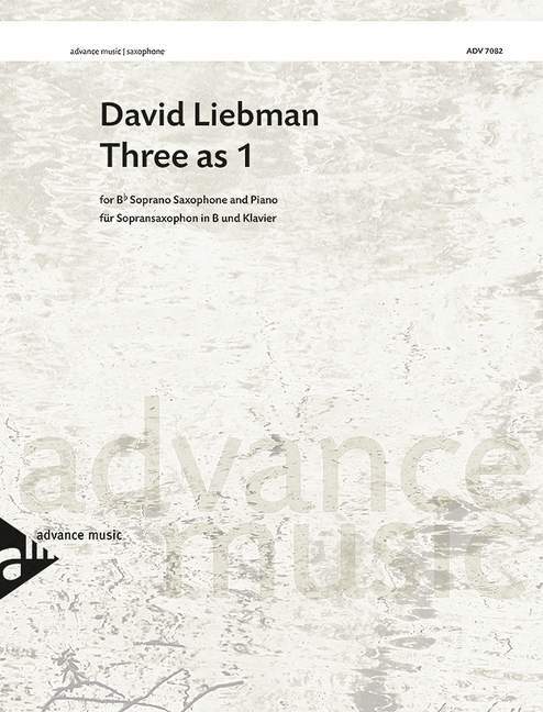 Tiskovina THREE AS 1 -PARTITION+PARTIES SEPAREES DAVID LIEBMAN