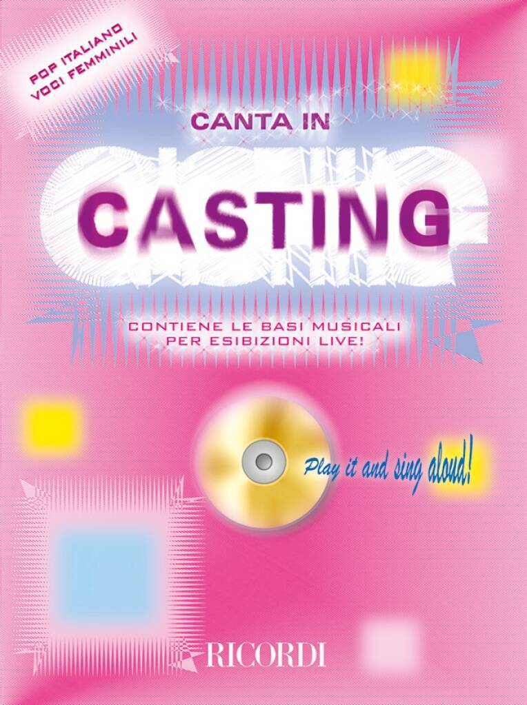 Knjiga CANTA IN CASTING  +CD 