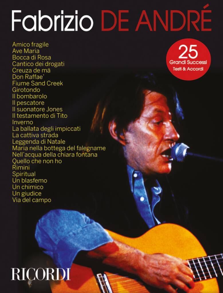 Knjiga FABRIZIO DE ANDRE' FABRIZIO DE ANDRE