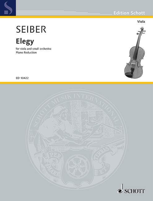 Knjiga ELEGY MATYAS SEIBER