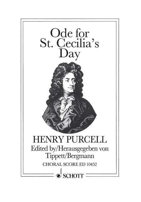 Tiskanica ODE FOR ST. CECILIA'S DAY 1692 HENRY PURCELL