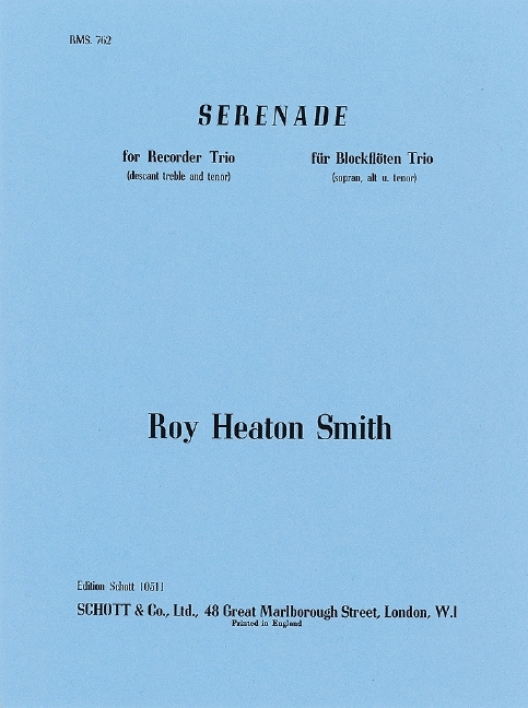 Tiskani izdelki SERENADE OP. 35 ROY HEATON-SMITH