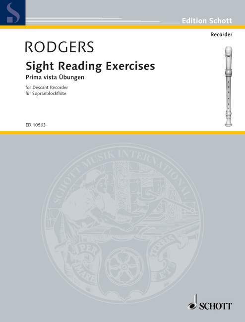 Materiale tipărite SIGHT READING EXERCISES FLUTE A BEC PHILIPP RODGERS