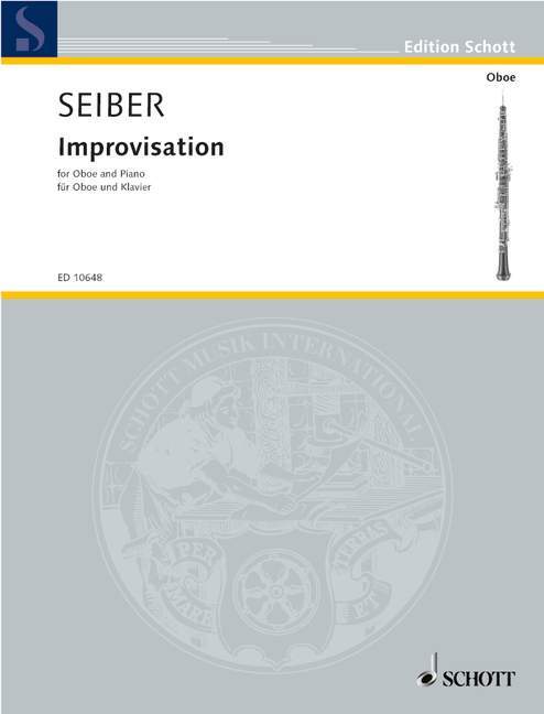 Printed items IMPROVISATION HAUTBOIS MATYAS SEIBER