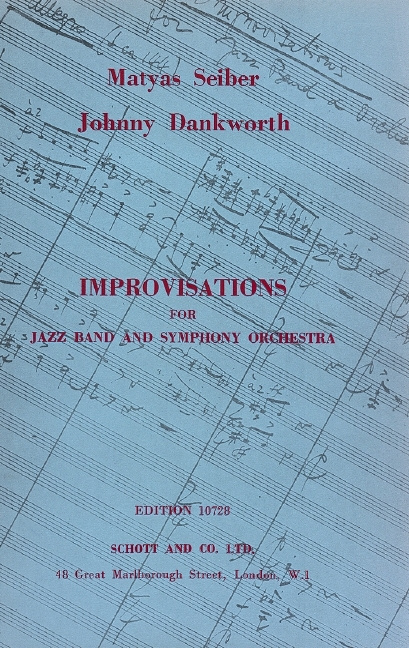 Tiskani izdelki IMPROVISATIONS JOHN DANKWORTH_MATYA