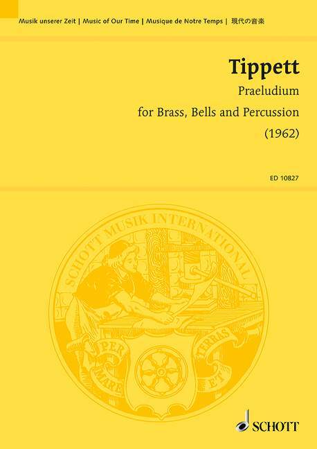Materiale tipărite PRELUDE SIR MICHAEL TIPPETT