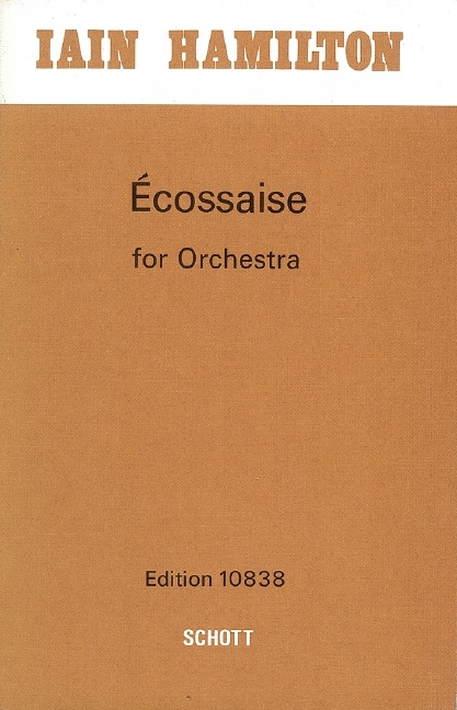 Tiskanica ECOSSAISE ORCHESTRE IAIN HAMILTON