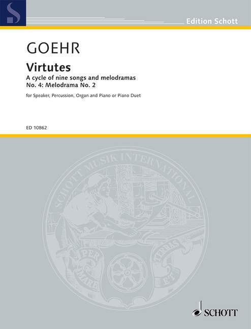 Printed items VIRTUTES ALEXANDER GOEHR