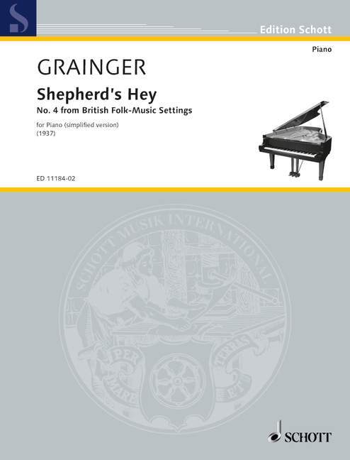 Drucksachen SHEPHERD'S HEY PIANO PERCY ALDRIDGE GRAIN