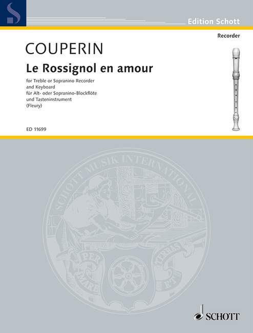 Pubblicazioni cartacee ROSSIGNOL EN AMOUR FRANCOIS COUPERIN