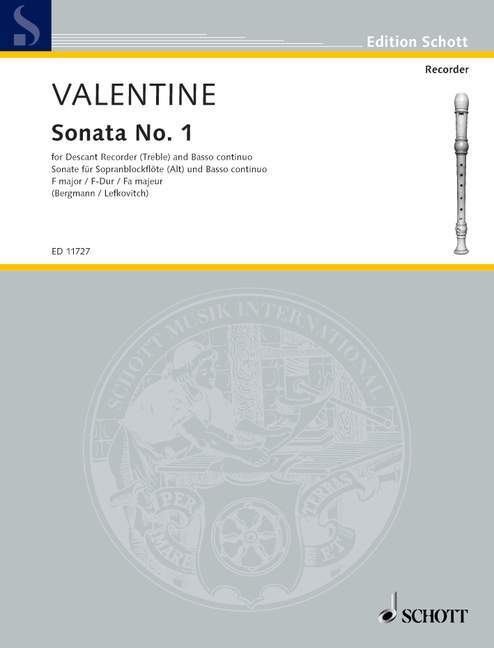 Prasa SONATE 1 ROBERT VALENTINE