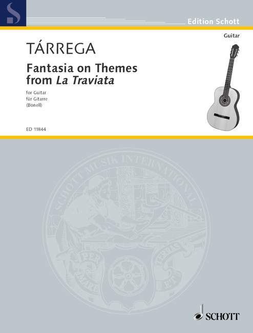 Drucksachen FANTASIA GIT. GUITARE FRANCISCO TARREGA