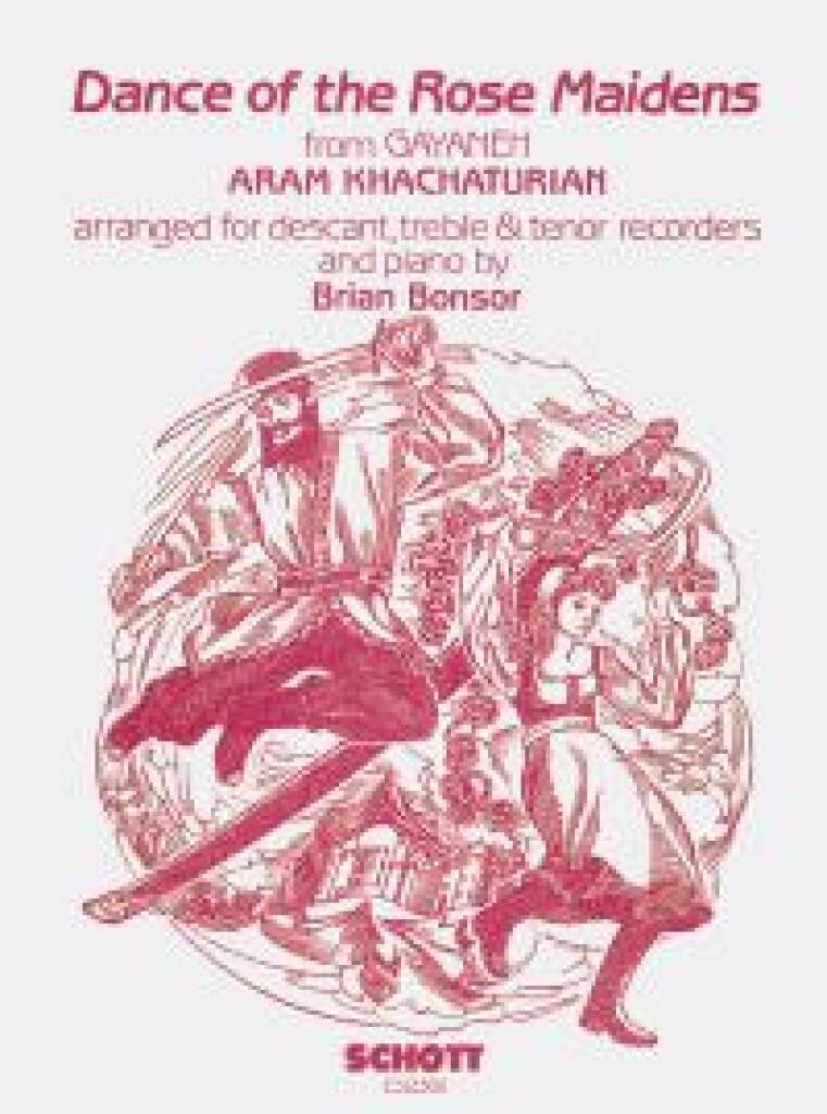 Knjiga DANCE OF ROSE MAIDENS ARAM KHACHATURIAN
