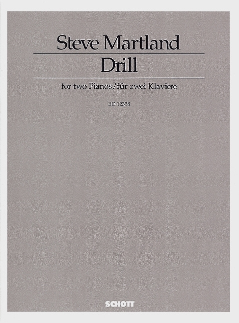 Drukwerk DRILL STEVE MARTLAND