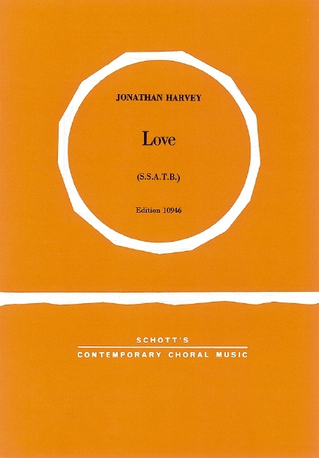 Printed items LOVE JONATHAN HARVEY