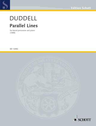 Printed items PARALLEL LINES -LIVRE +PARTITION JOE DUDDELL