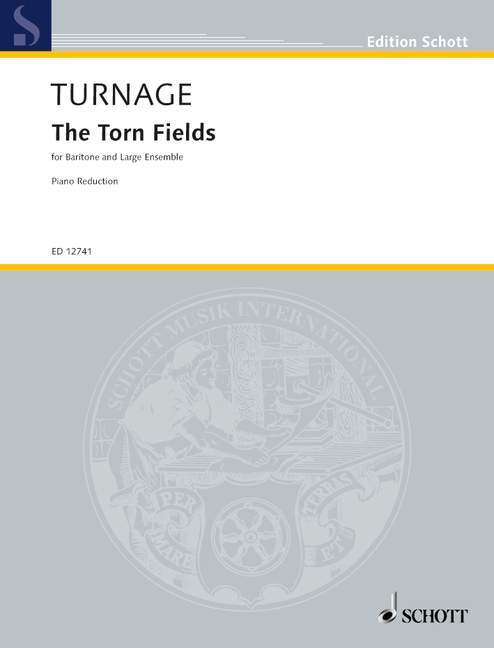 Printed items THE TORN FIELDS CHANT MARK-ANTHONY TURNAGE