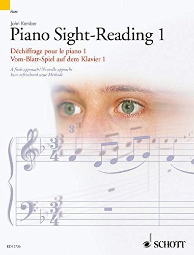 Könyv JOHN KEMBER : PIANO SIGHT-READING 1 JOHN KEMBER