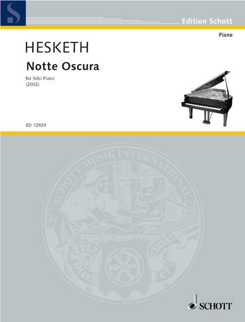 Tiskovina NOTTE OSCURA PIANO KENNETH HESKETH