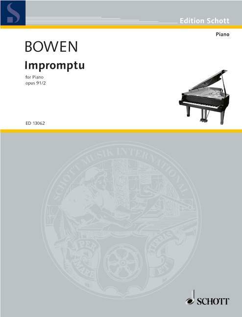 Tiskovina IMPROMPTU OP. 91/2 PIANO YORK BOWEN