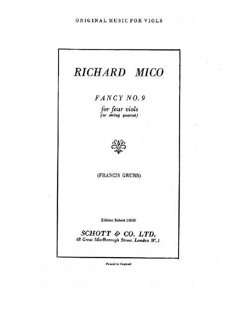Tiskani izdelki FANCY NO. 9 RICHARD MICO
