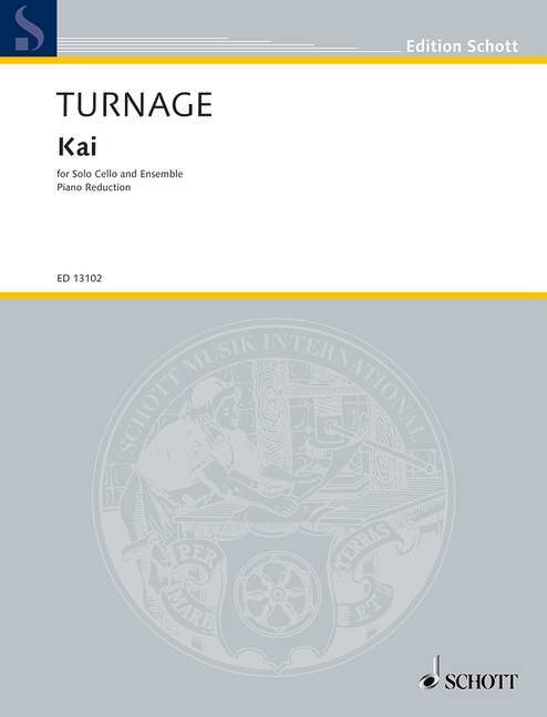 Drucksachen KAI MARK-ANTHONY TURNAGE
