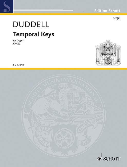 Printed items TEMPORAL KEYS ORGUE JOE DUDDELL