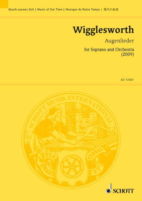 Printed items AUGENLIEDER RYAN WIGGLESWORTH
