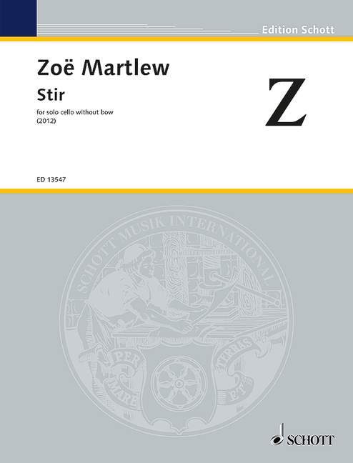 Tlačovina STIR VIOLONCELLE ZOE MARTLEW