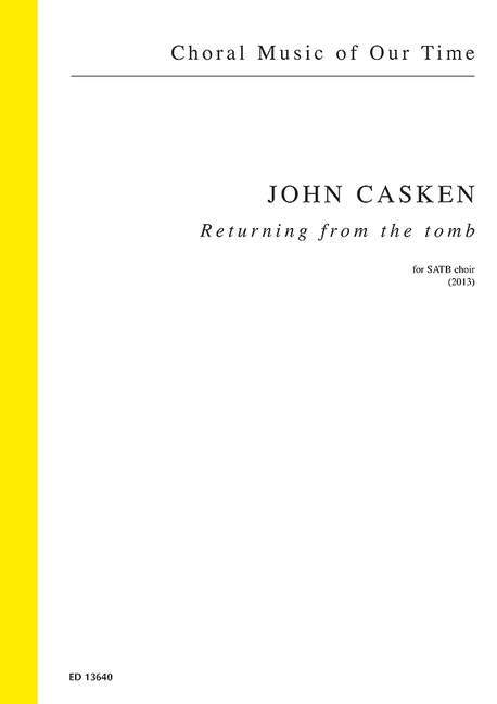 Printed items RETURNING FROM THE TOMB CHANT JOHN CASKEN