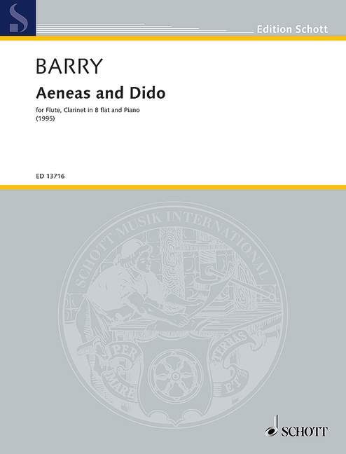 Prasa AENEAS AND DIDO CLARINETTE-PARTITION+PARTIES SEPAREES GERALD BARRY