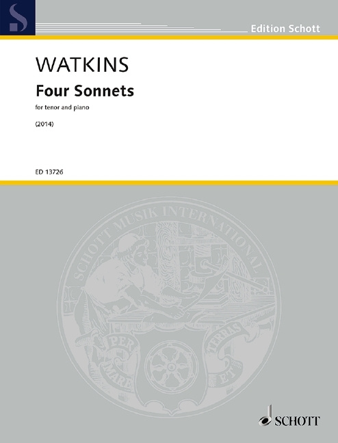 Materiale tipărite FOUR SONNETS HUW WATKINS