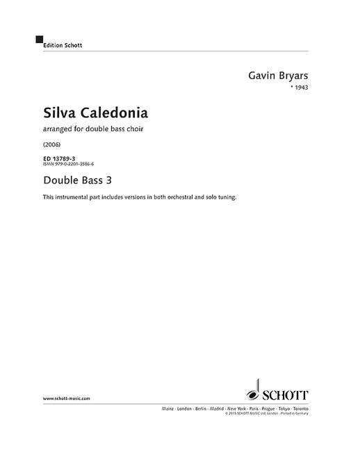Printed items SILVA CALEDONIA GAVIN BRYARS