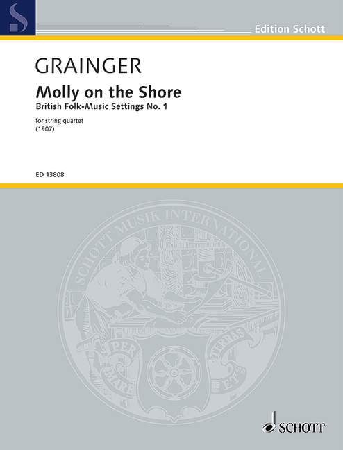 Tiskanica MOLLY ON THE SHORE MUSIQUE D'ENSEMBLE-PARTITION+PARTIES SEPAREES PERCY ALDRIDGE GRAIN