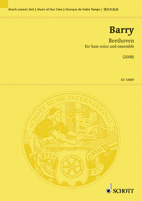 Materiale tipărite BEETHOVEN GERALD BARRY