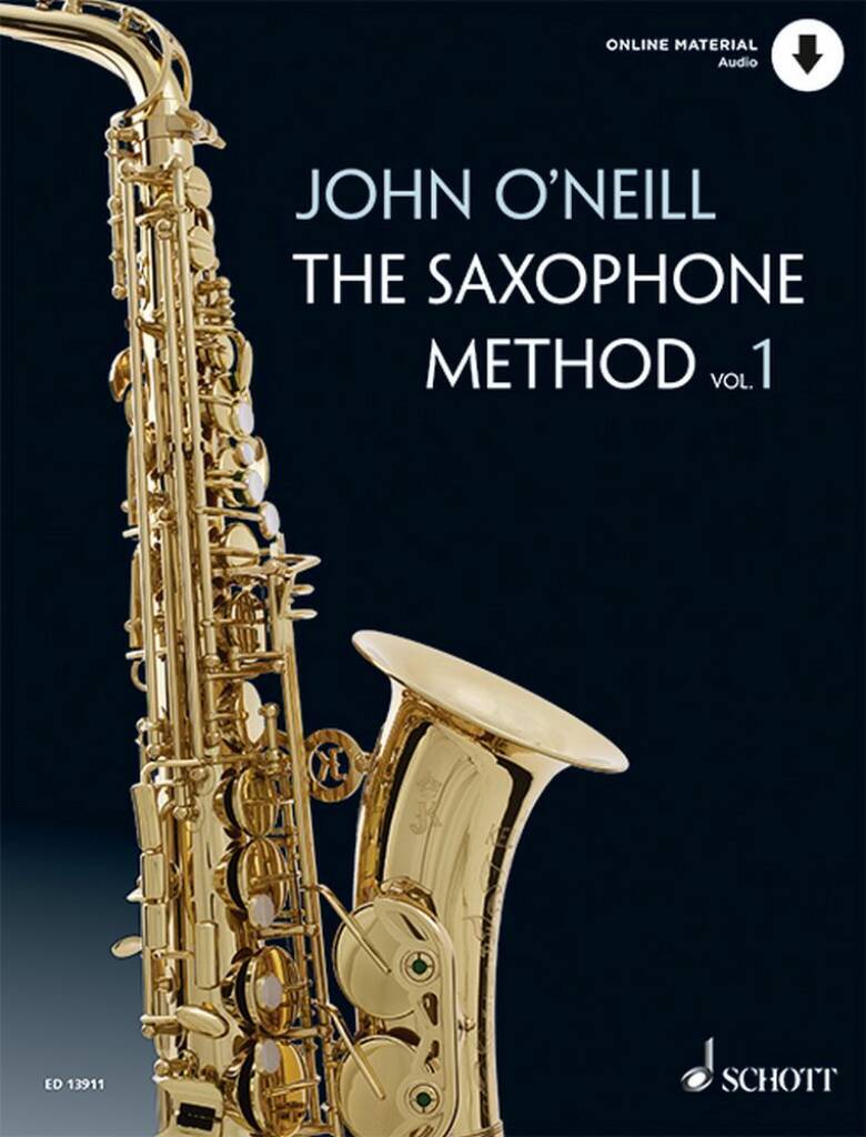 Knjiga THE SAXOPHONE METHOD BAND 1  +CD 