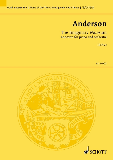 Printed items THE IMAGINARY MUSEUM JULIAN ANDERSON