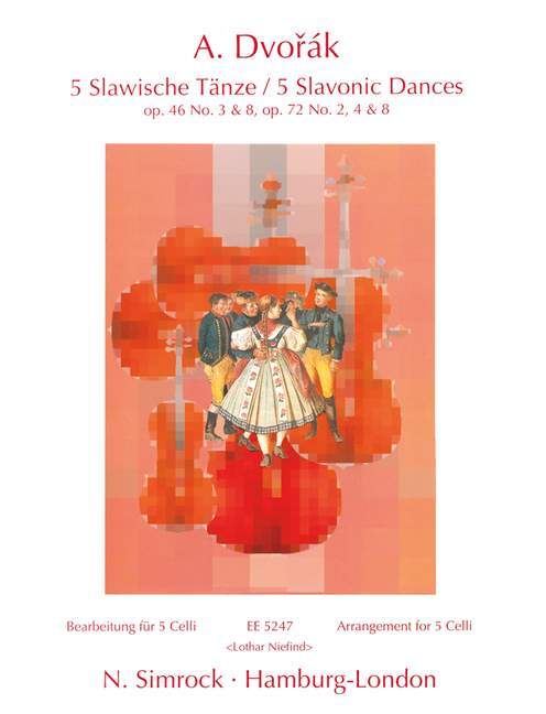 Tiskani izdelki FIVE SLAVONIC DANCES LOTHAR NIEFIND
