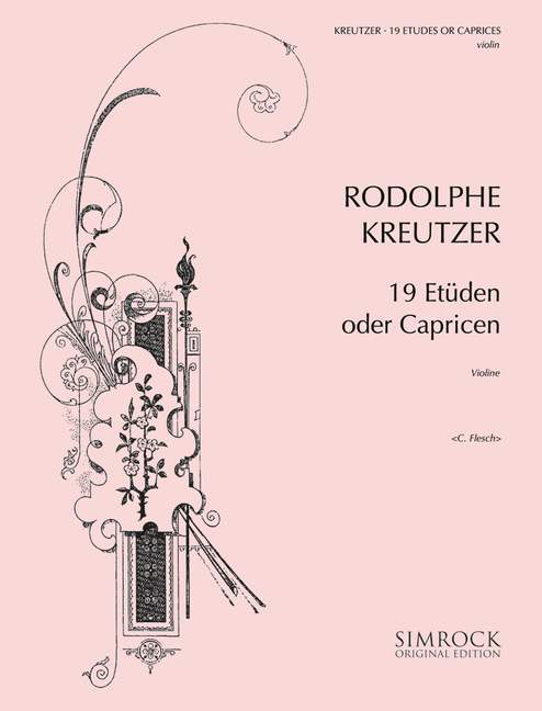 Drukwerk 19 STUDIES OR CAPRICES VIOLON CARL F. FLESCH