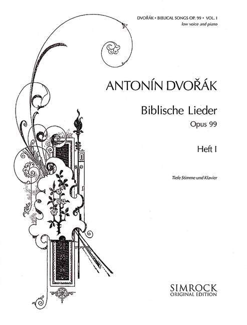 Έντυπα BIBLISCHE LIEDER OP. 99 BAND 1 ANTONIN DVO AK