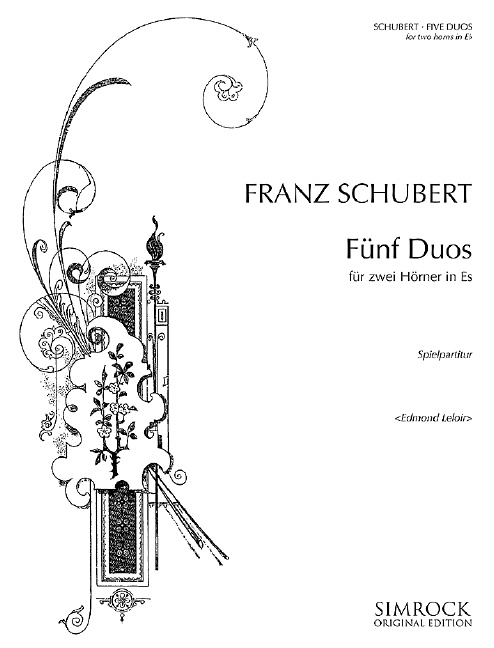 Tiskovina DUOS(5) FRANZ SCHUBERT