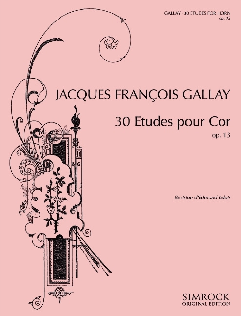 Tiskani izdelki 30 STUDIES OP. 13 COR 